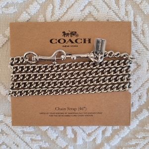 COACH Chain strap 46" - versatile